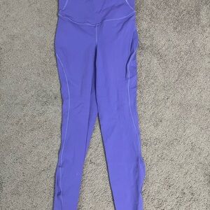 Lululemon size 4 base pace purple leggings